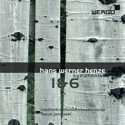 HANS WERNER HENZE : Symphonies 1 & 6 - ウインドウを閉じる