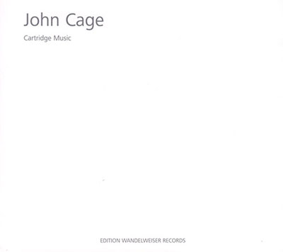 JOHN CAGE : Cartridge music - ウインドウを閉じる