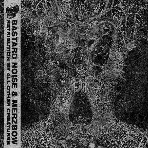 BASTARD NOISE & MERZBOW : Retribution By All Other Creatures - silver edition -