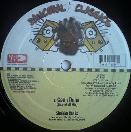 SHABBA RANKS : Caan Dunn