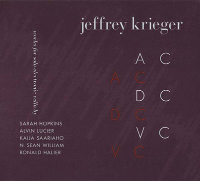 JEFFREY KRIEGER : AC . DC . VC