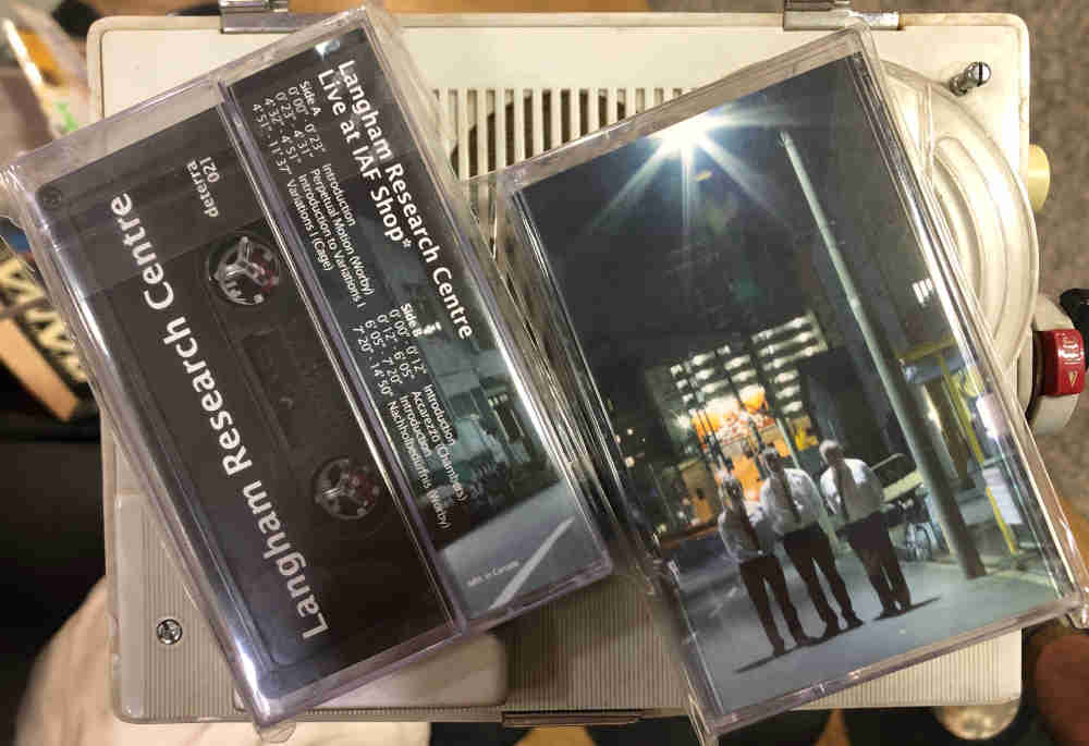 LANGHAM RESEARCH CENTRE : Live at IAF Shop* - ウインドウを閉じる