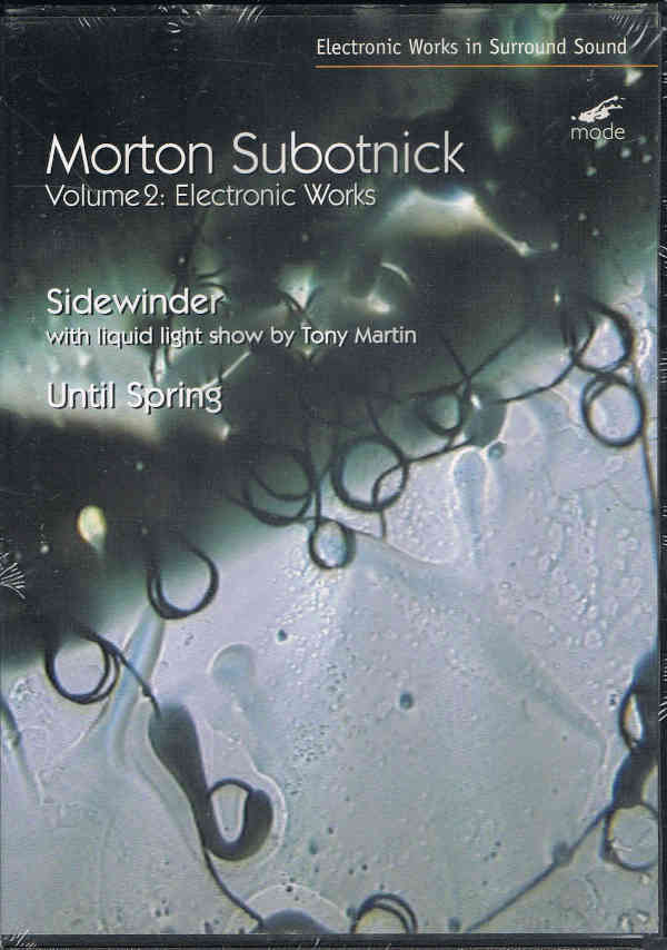 MORTON SUBOTNICK : Volume 2 - Electronic Works - ウインドウを閉じる