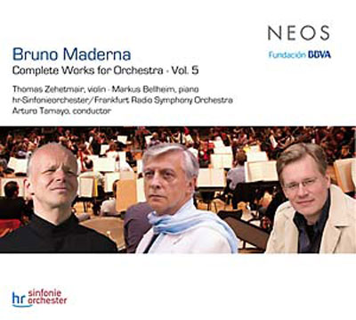 BRUNO MADERNA : Complete Works For Orchestra Vol.5 - Click Image to Close