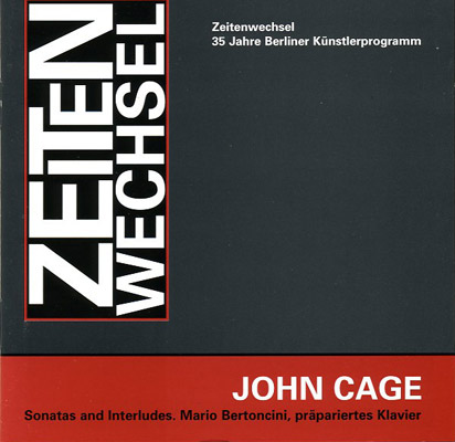 JOHN CAGE : Sonatas And Interludes - Click Image to Close