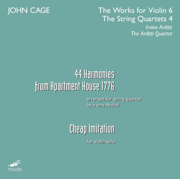 JOHN CAGE : The Works for Violin 6 - Click Image to Close