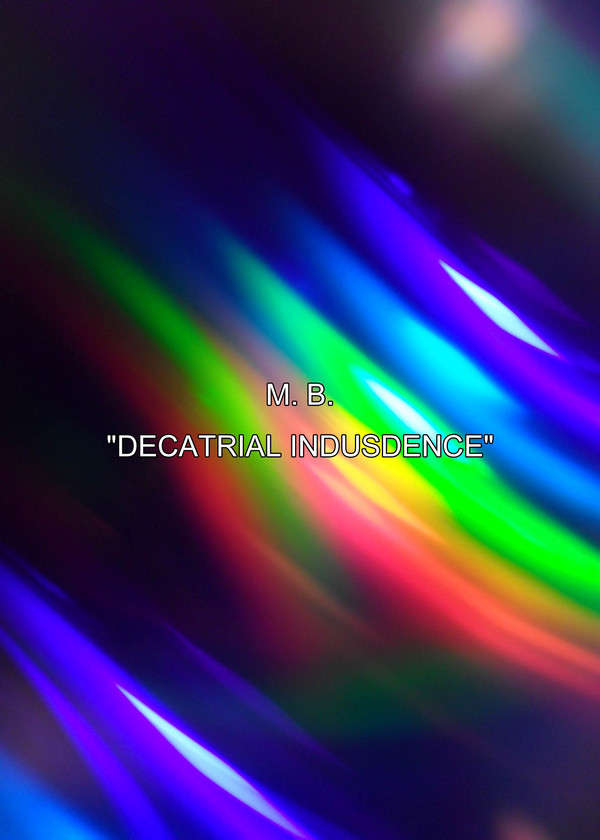 MAURIZIO BIANCHI / M.B. : Decatrial Indusdence - ウインドウを閉じる