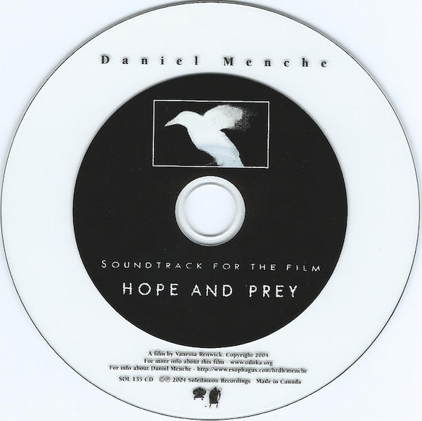 DANIEL MENCHE : Hope And Prey