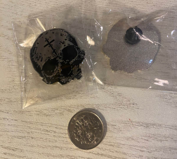 CONTROLLED DEATH : Enamel Metal Pin