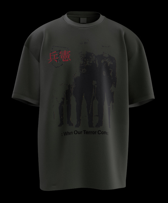 GENOCIDE ORGAN : OSAKA KEMPEITAI [ARMY COL] – T-SHIRT (XL)