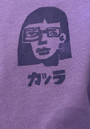 KATSURA MOURI : T-Shirt (Purple)