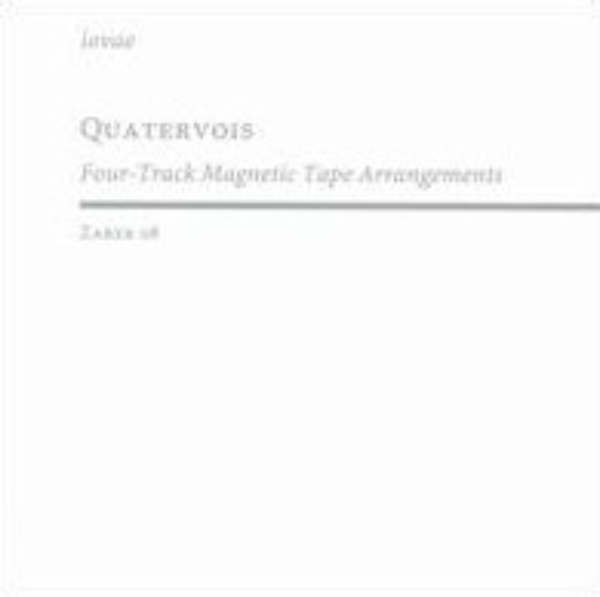 IOVAE : Quatervois: Four-Track Magnetic Tape Arrangements - ウインドウを閉じる