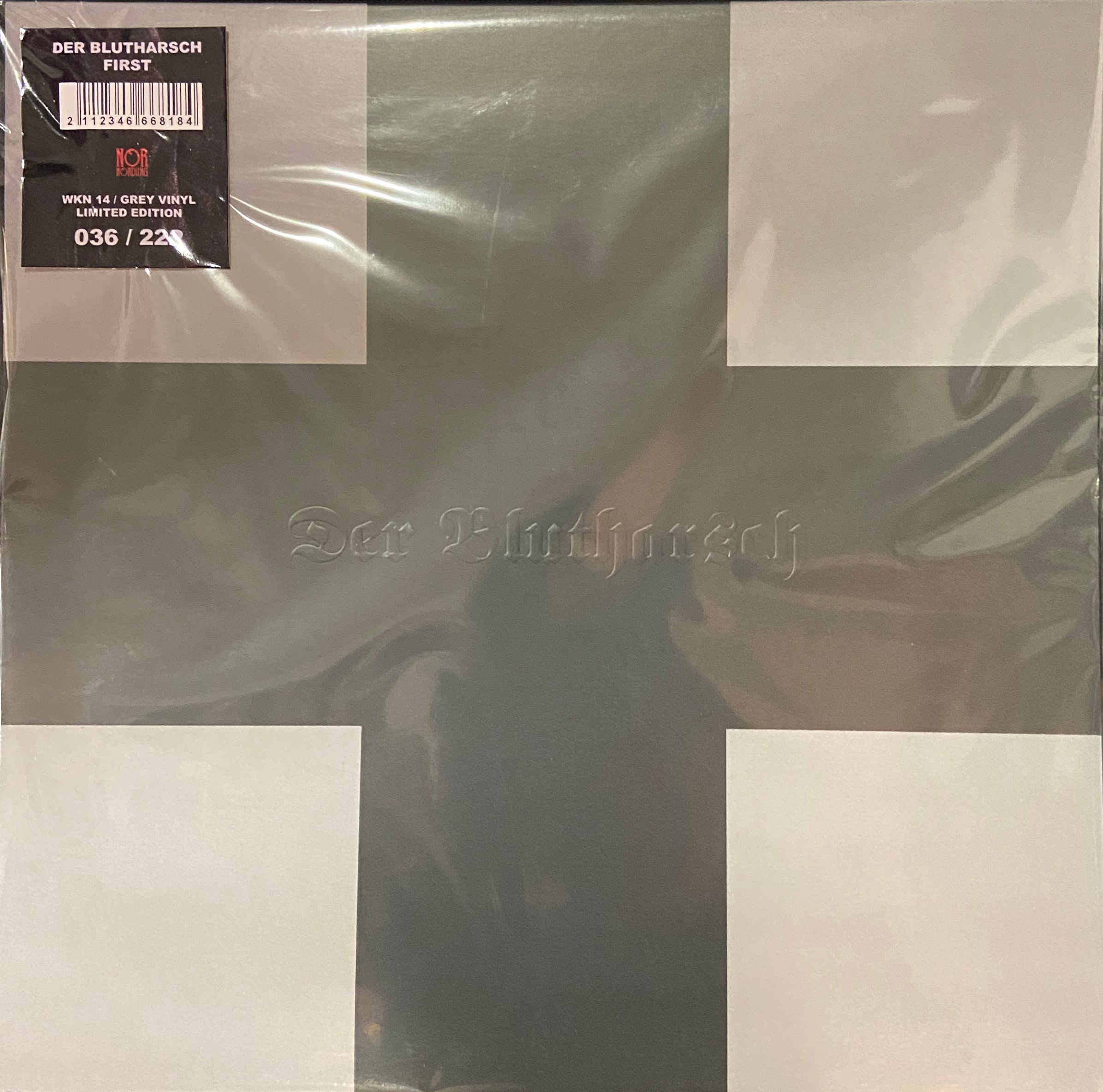 DER BLUTHARSCH : First (grey vinyl limited edition)