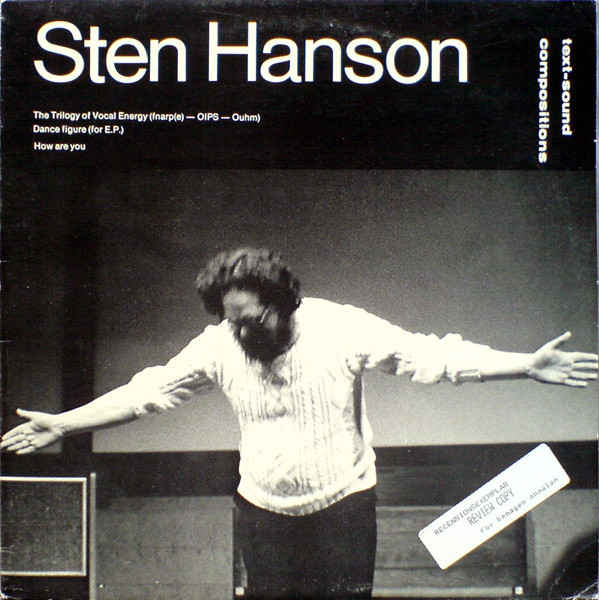 STEN HANSON : Text-Sound Compositions
