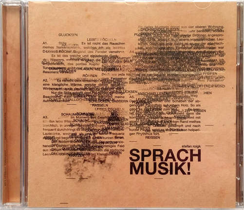 STEFAN ROIGK : Sprachmusik