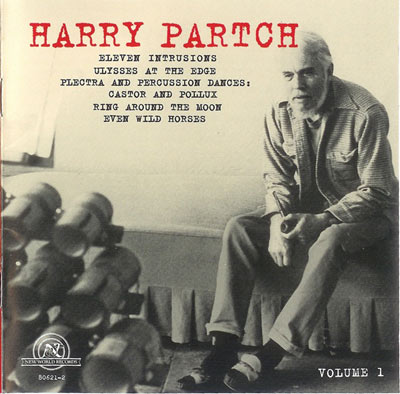 HARRY PARTCH : Collection Volume 1 - ウインドウを閉じる